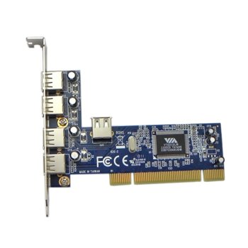 Контролер PCI към 4 x USB2.0 image