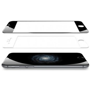 Протектор от закалено стъкло /Tempered Glass/ за iPhone 6 Plus, черно | JAR Computers Темперно стъкло 3D Tellur за iPhone 6 Plus, черно