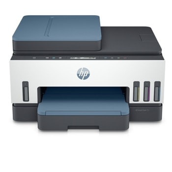 Мултифункционално мастиленоструйно устройство HP Smart Tank 755 AiO, цветен, принтер/копир/скенер, 1200 x 1200 dpi, 15 стр./мин, USB, LAN, Wi-Fi, A4 | JAR Computers HP Smart Tank 755 AiO