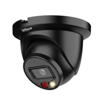 IP камерa Dahua IPC-HDW2549TM-S-IL-0280B Black, куполна камера, 5Mpix (2960x1668@20FPS), 2.8mm обектив, H.265+/H.265/H.264+/H.264H/H.264B/H.264/MJPEG, IR осветление (до 30 метра), външна IP67, PoE (802.3af), microSD до 256GB, микрофон | JAR Computers Dahua IPC-HDW2549TM-S-IL-0280B - черна