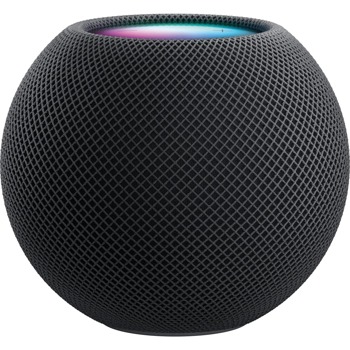 Смарт колонка Apple HomePod mini (MY5G2Y/A), Bluetooth, Wi-Fi, смарт (поддържа Siri), 4 микрофона, 360° обхват, черна (Space Gray) image