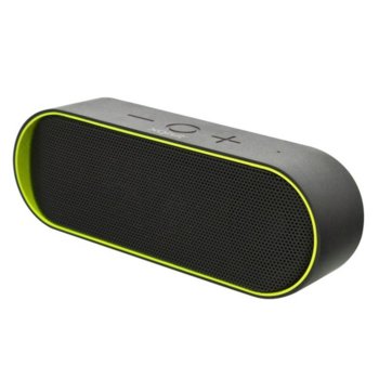 Тонколона Xqisit xqS10 Bluetooth Box, 1.0, 6W, Bluetooth, USB, черно и зелено, микрофон | JAR Computers Xqisit xqS10 Bluetooth Box 900-00161-03