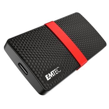 Памет SSD 1TB Emtec X200, USB-C 3.1, mSATA, скорост на четене до 450MB/s, скорост на запис до 420MB/s | JAR Computers Emtec 1TB X200