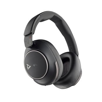 Конферентни слушалки Poly Voyager Surround 80 UC, безжични, 10 шумопотискащи микрофона, 40mm говорители, възглавнички от изкуствена кожа, до 24 часа време на работа, сертифицирани за Microsoft Teams, Bluetooth, черни | JAR Computers Poly Voyager Surround 80 UC MS 8G7U0AA