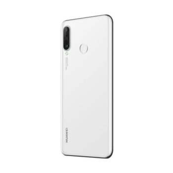 Huawei P30 Lite, Pearl White + Case Flower