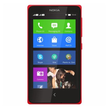 Nokia X, червен