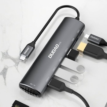 Dudao 8-in-1 multifunctional USB-C Hub A15