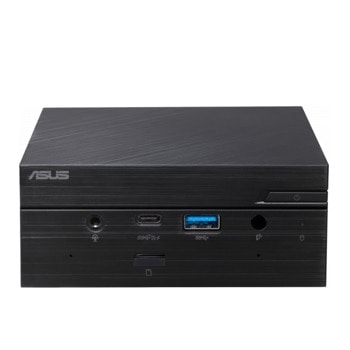 Мини компютър Barebone Asus PN50-BBR747MDE1AC, осемядрен AMD Ryzen 7 4700U 2.0/4.1GHz, без памет 2x DDR4, без твърд диск, 1 x USB 3.2 Gen2 Type-C, LAN, Wi-Fi, No OS image