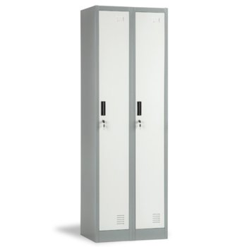 Гардероб Carmen CR-1242-2 J LUX, 2 бр. шкафове, метален, сив | JAR Computers Carmen CR-1242-2 J LUX 3580015_2