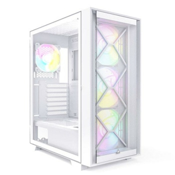 Кутия Montech AIR 1000 Premium ARGB, ATX/mATX/Mini ITX, 1x USB 3.0, прозорец, бяла, без захранване | JAR Computers Кутия MONTECH AIR 1000 Premium ARGB,