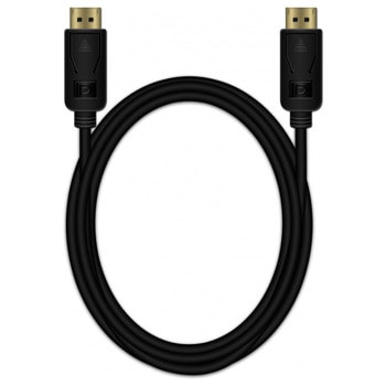 Кабел MediaRange MRCS159, от DisplayPort(м) към DisplayPort(м), 2m, черен, позлатени конектори | JAR Computers Кабел MediaRange MRCS159