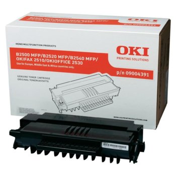 КАСЕТА ЗА OKI B 2500/2520/2540 - P№ 09004391 - заб.: 4000k | JAR Computers КАСЕТА ЗА OKI B 2500/2520/2540 - P№ 09004391