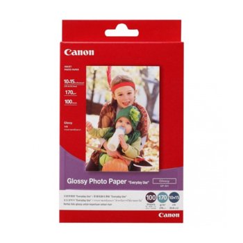 ХАРТИЯ CANON GP-501 A6 - GLOSSY PHOTO PAPER + 10CD