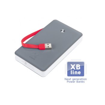 Външна батерия/power bank A-solar Xtorm Free XB102, 15000 mAh, 3x USB изхода, сива image