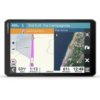 Навигация за автомобил Garmin Camper 1095 (010-02749-15), 10.1" (25.4 cm) IPS TFT дисплей, 32GB вградена памет, Bluetooth, Wi-Fi, до 2 часа време за работа, безплатни актуализации, карта на Европа | JAR Computers Garmin Camper 1095 010-02749-15