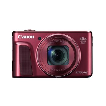 Canon PowerShot SX720 HS Red + Canon Soft DCC-1570
