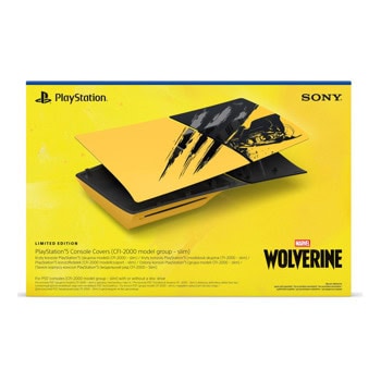 sony playstation 5 Slim cover wolverine