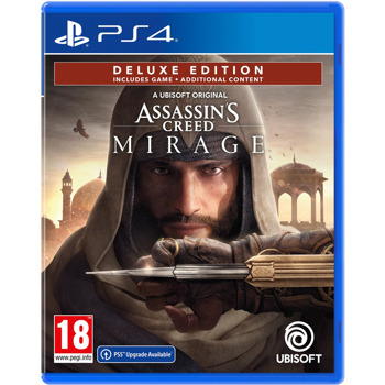 Игра за конзола Assassin's Creed Mirage - Deluxe Edition, за PS4 | JAR Computers Assassin's Creed Mirage - Deluxe Edition (PS4)