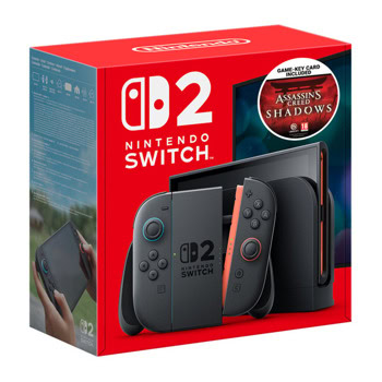 Nintendo Switch 2 + AC Shadows 256GB Black