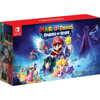 Nintendo Switch + Mario and Rabbids S of Hope R/B