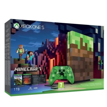 Xbox One S Minecraft Limited Edition,