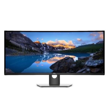 Монитор Dell U3818DW (U3818DW_5Y), 37.5" (95.25 cm) IPS панел, WQHD+ Curved, 5ms, 300 cd/m2, Display Port, HDMI | JAR Computers Dell U3818DW