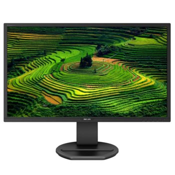 Монитор Philips 221B8LJEB, 22" (55.88 cm) TN панел, Full HD, 1ms, 20000000:1, 250 cd/m2, DisplayPort, HDMI, DVI-D, VGA, USB | JAR Computers Philips 221B8LJEB