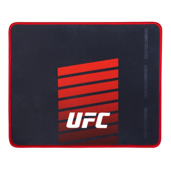 Подложка за мишка Konix UFC mouse pad, гейминг, черна, 320 x 270 мм | JAR Computers Konix UFC mouse pad KX-UFC-MP-RED