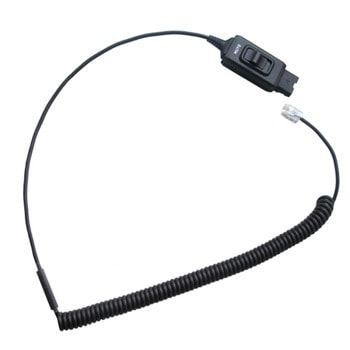 Свързващ кабел IPN 107, QD към RJ9, Avaya, черен | JAR Computers IPN 107 - QD към RJ9 Avaya