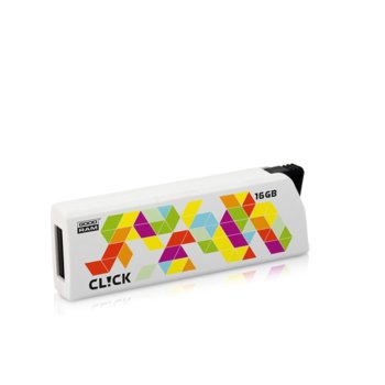 Памет 16GB USB Flash, Goodram Cl!ck White | JAR Computers 16GB Goodram Click White