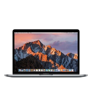 Лаптоп Apple MacBook Pro 13 (Z0UH00042/BG), сив, двуядрен Kaby Lake Intel Core i5-7360U 2.3/3.6GHz, 13.3" (33.78 cm) Quad HD IPS LED Retina дисплей, 8GB LPDDR3, 128GB SSD, 2x Thunderbolt 3, Sierra, 1.37kg | JAR Computers Apple MacBook Pro 13 Space Grey Z0UH00042/BG