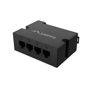 poe екстендър lanberg din-fe4-at-30w | JAR Computers poe екстендър lanberg din-fe4-at-30w