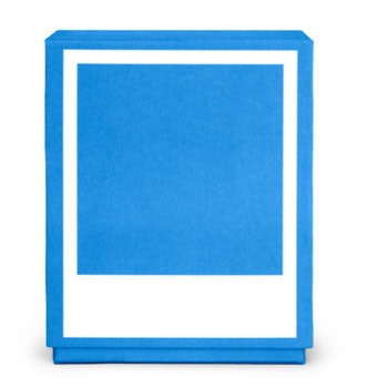 Polaroid Photo Box - Blue 006121