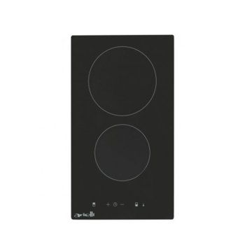 Стъклокерамичен плот за вграждане Arielli AE-201S, 3600W, 2 нагревателни зони, таймер, сензорно управление, черен | JAR Computers Arielli AE-201S