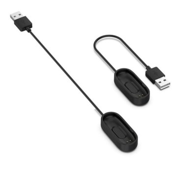Зарядно за смарт часовник Xiaomi Mi Smart Band 4, черен | JAR Computers Xiaomi Кабел за зареждане Mi Smart Band 4