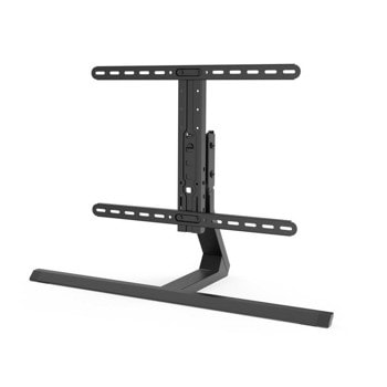 Стойка за телевизор Hama 220869, за плот, за екрани от 32" до 65", VESA до 600x400, до 40 кг, регулируема, черна | JAR Computers Стойка за телевизор Hama 220869