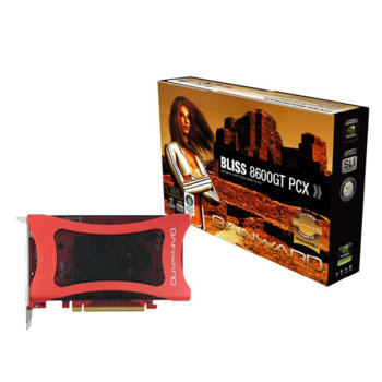 GF 8600GT, 256MB Gainward PCI-E, DDR3, 2xDVI