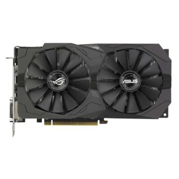 Видео карта AMD Radeon RX 570, 4GB, Asus ROG-STRIX-RX570-4G-GAMING, PCI-E 3.0, GDDR5, 256 bit, Display Port, HDMI, DVI | JAR Computers Asus ROG-STRIX-RX570-4G-GAMING