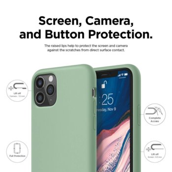 Elago Soft Silicone iPhone 11 Pro ES11SC58-PGR