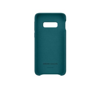 Leather Samsung Galaxy S10e green EF-VG970LGEGWW