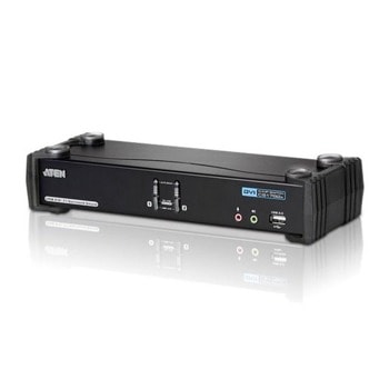 KVM суич Aten CS1782A, 2x USB Type A (ж), 1x DVI (ж), към 2x USB Type A (ж), 2x DVI (ж) | JAR Computers Aten CS1782A
