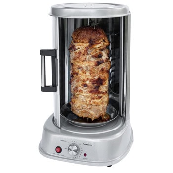 Вертикален грил Rohnson R-2540, 31 л. обем, 2 степени на нагряване, 60 мин. таймер с автоматично изключване, сив, 1800 W | JAR Computers Rohnson R-2540