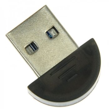 Адаптер Bluetooth USB Dongle, Bluetooth 2.0, черен image
