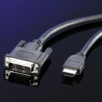 Кабел DVI(м) към HDMI(м), 1.5m