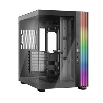 Кутия be quiet! Light Base 600 DX, ATX/microATX/Mini-ITX, 2x USB 3.2, 1x USB 3.2 Gen 2 Type-C, с прозорец, черна, без захранване | JAR Computers be quiet! Light Base 600 DX Black BGW65