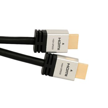 Кабел Defender HDMI-06PRO, HDMI(м)-HDMI(м), позлатени конектори, 1.8m, черен | JAR Computers Defender HDMI-06PRO HDMI(м) към HDMI(м) 87428