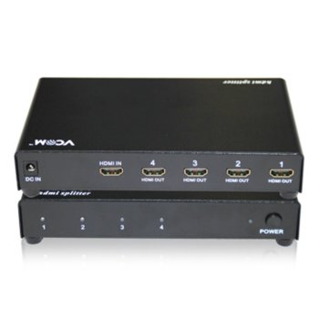 VCom DD414A HDMI SPLITTER Multiplier 1x4