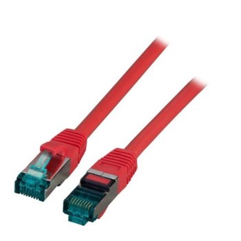 Пач кабел EFB-Elektonik, SFTP, Cat.6A, 0.5m, червен | JAR Computers EFB-Elektonik Cat.6A SFTP 0.5m red MK6001.0.5R