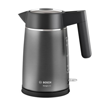 Електрическа кана Bosch TWK5P475, 1.7 л. обем, aвтоматично изключване, 2400W, инокс | JAR Computers Bosch TWK5P475