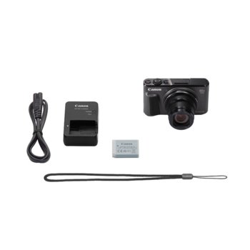 Canon PowerShot SX720 HS Black + Canon DCC-1570